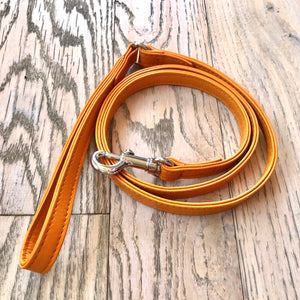 Camel leather leash