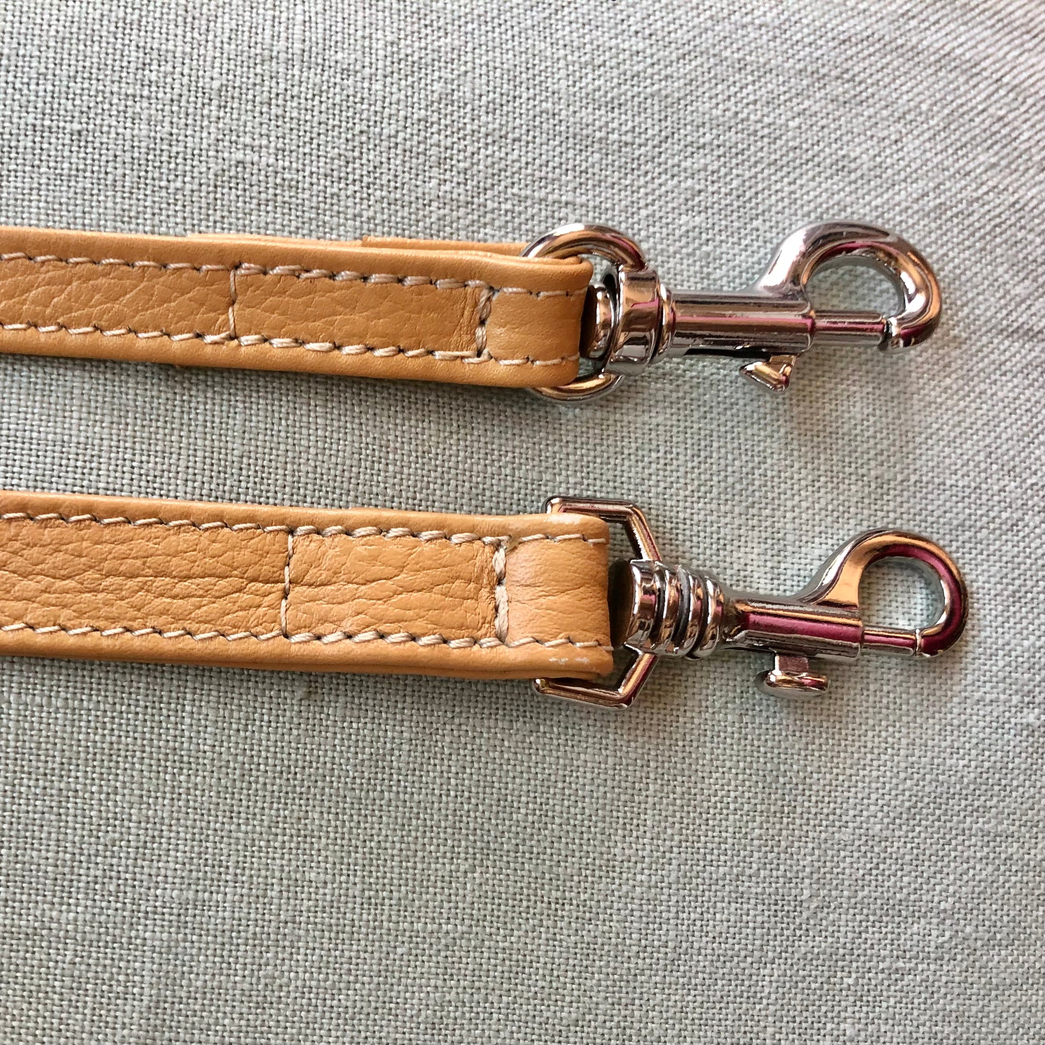 Camel leather harness